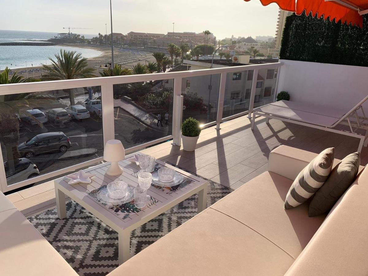 Beachfront Los Cristianos Apartment Arona  Luaran gambar