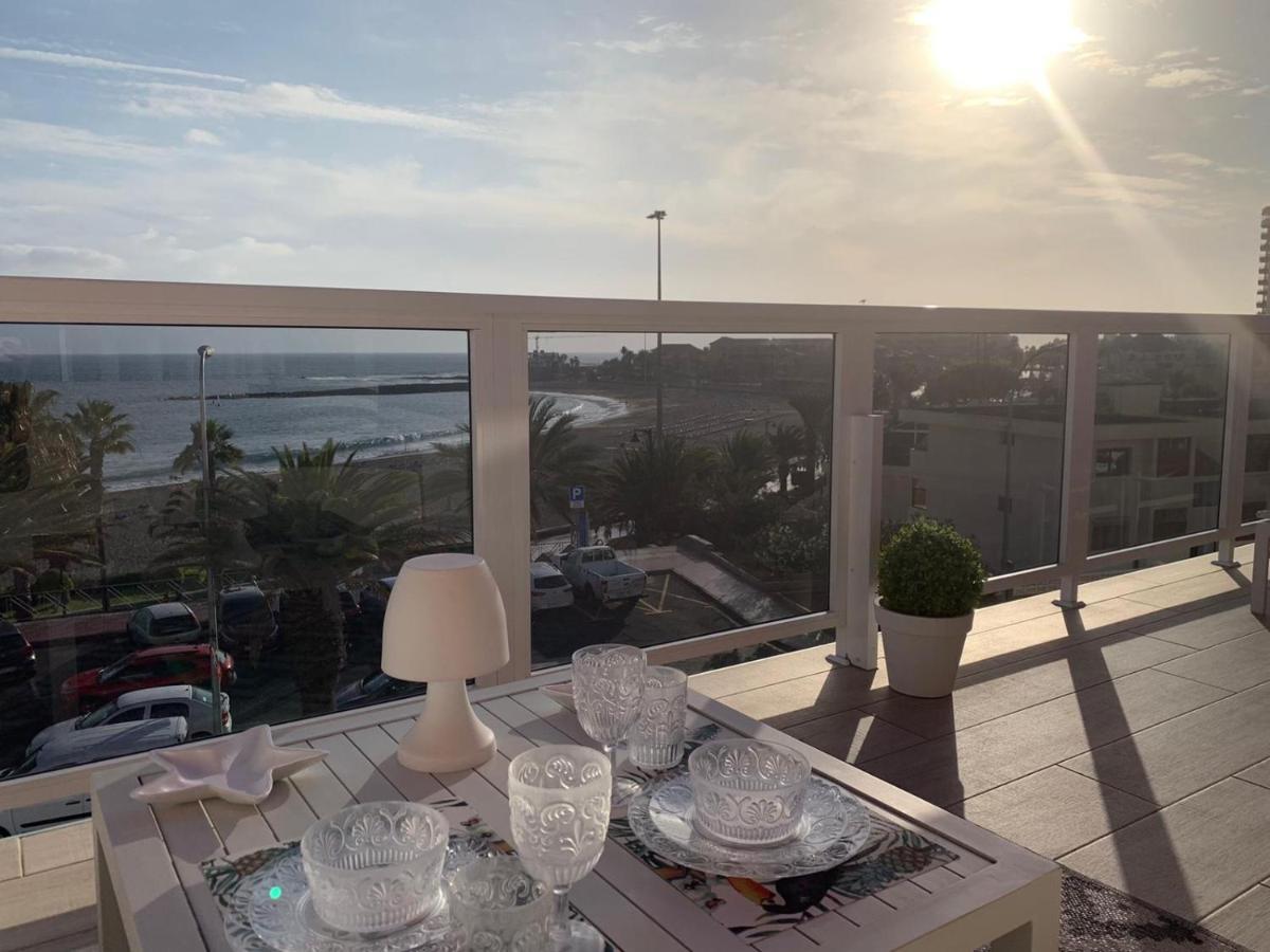 Beachfront Los Cristianos Apartment Arona  Luaran gambar