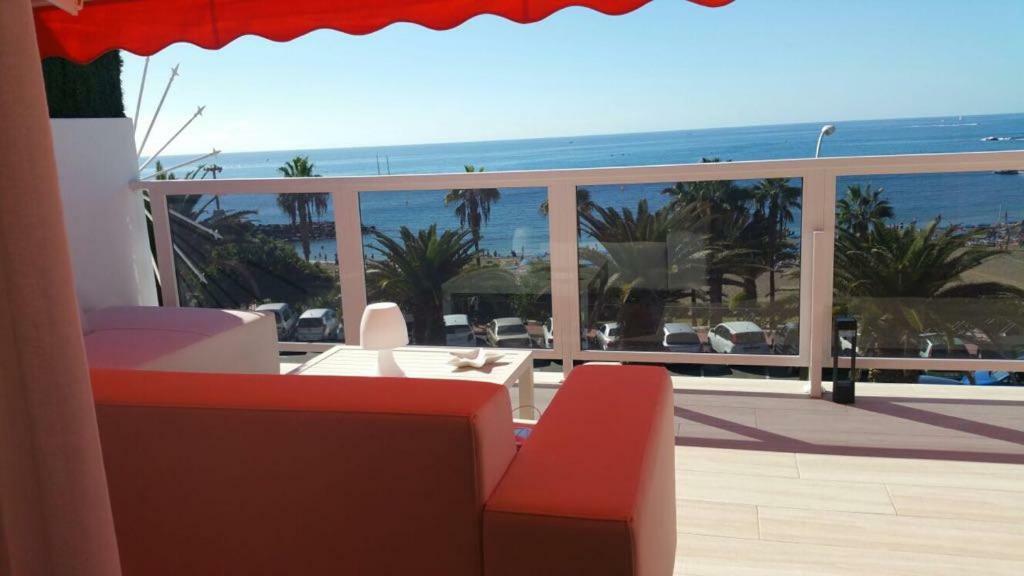 Beachfront Los Cristianos Apartment Arona  Luaran gambar