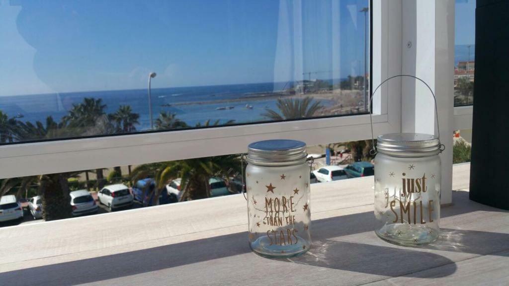 Beachfront Los Cristianos Apartment Arona  Luaran gambar