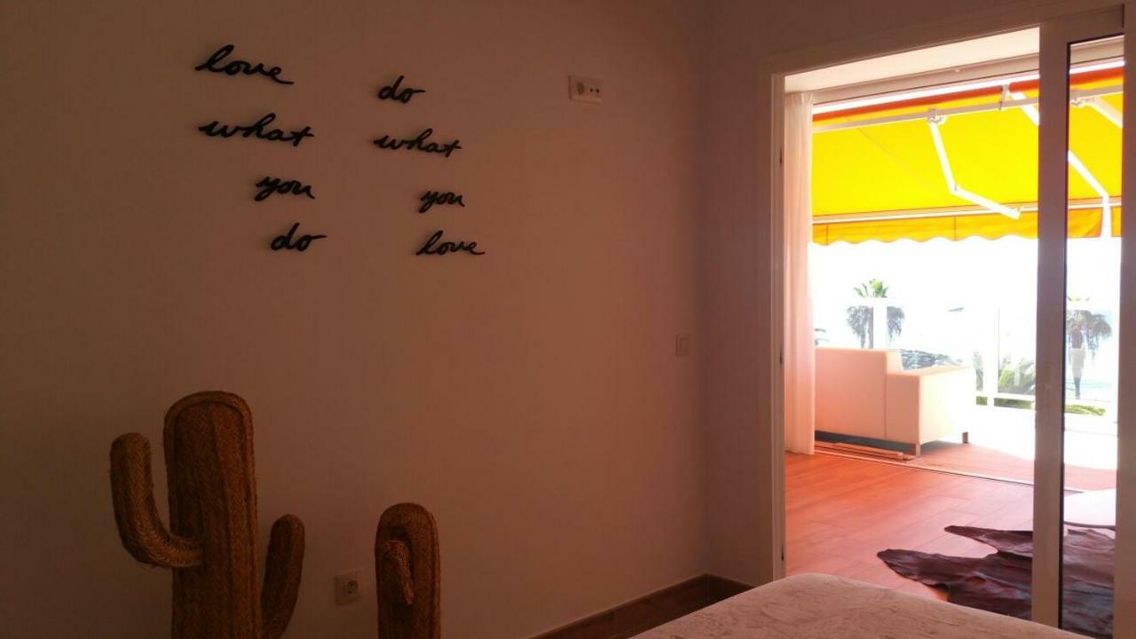 Beachfront Los Cristianos Apartment Arona  Luaran gambar