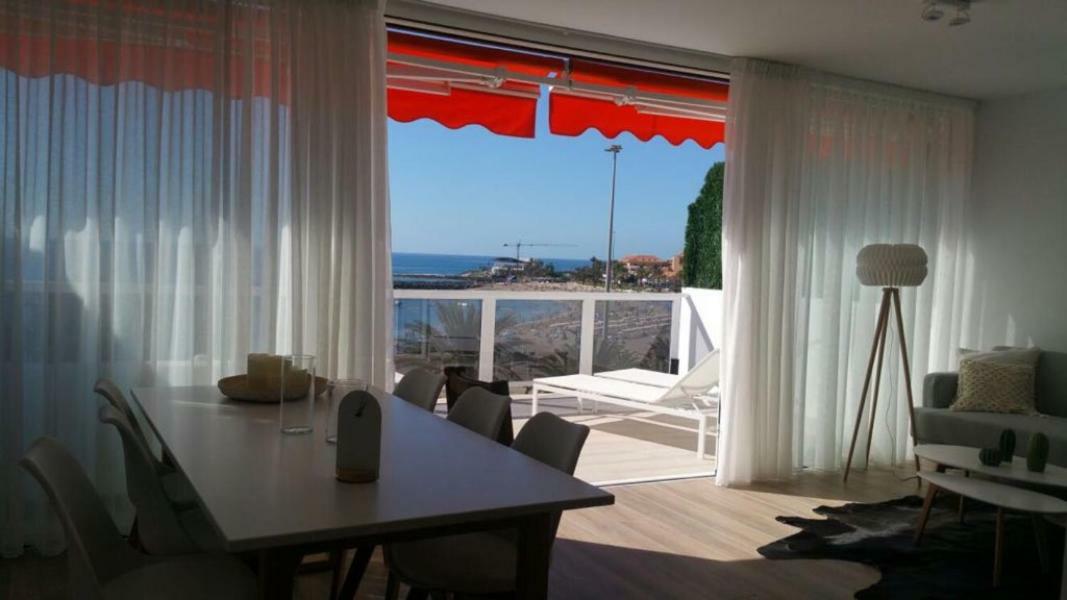 Beachfront Los Cristianos Apartment Arona  Luaran gambar